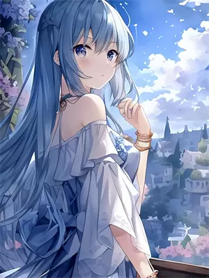 转生白毛美少女