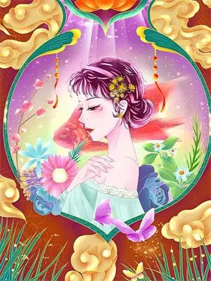 玉兰绽放娇媚多姿