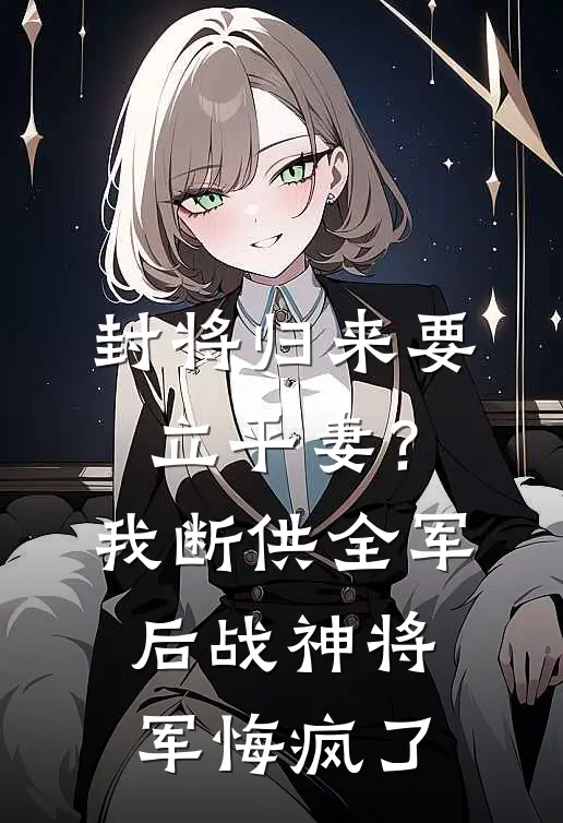 封将归来要立平妻？我断供全军后，战神将军悔疯了