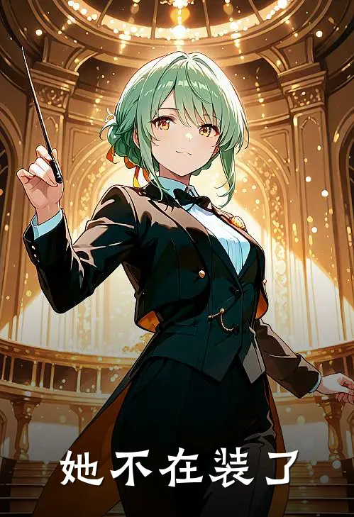 她不在装了